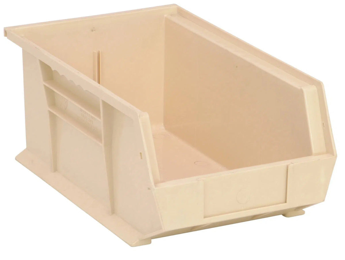 QUS241 | Carton of 12 - Industrial Storage Bins > Stackable Plastic Bins > Ultra Stack and Hang Bins - Industrial 4 Less