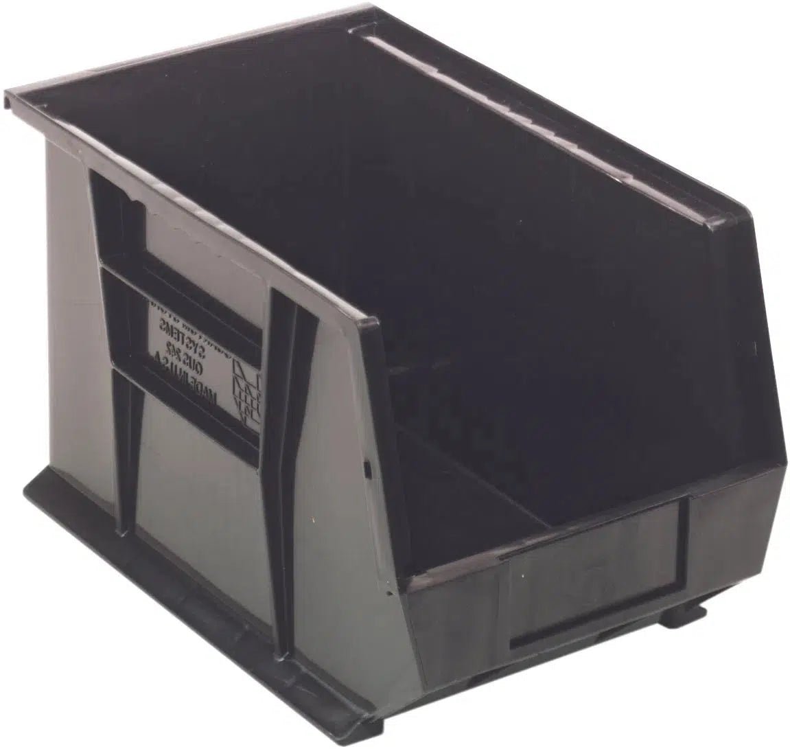 QUS242 | Carton of 12 - Industrial Storage Bins > Stackable Plastic Bins > Ultra Stack and Hang Bins - Industrial 4 Less