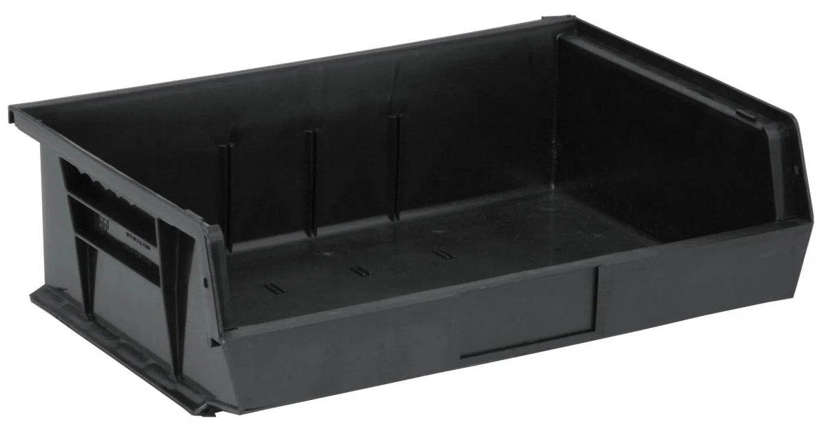 QUS245 | Carton of 6 - Industrial Storage Bins > Stackable Plastic Bins > Ultra Stack and Hang Bins - Industrial 4 Less