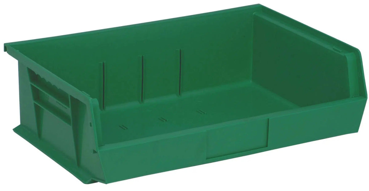 QUS245 | Carton of 6 - Industrial Storage Bins > Stackable Plastic Bins > Ultra Stack and Hang Bins - Industrial 4 Less