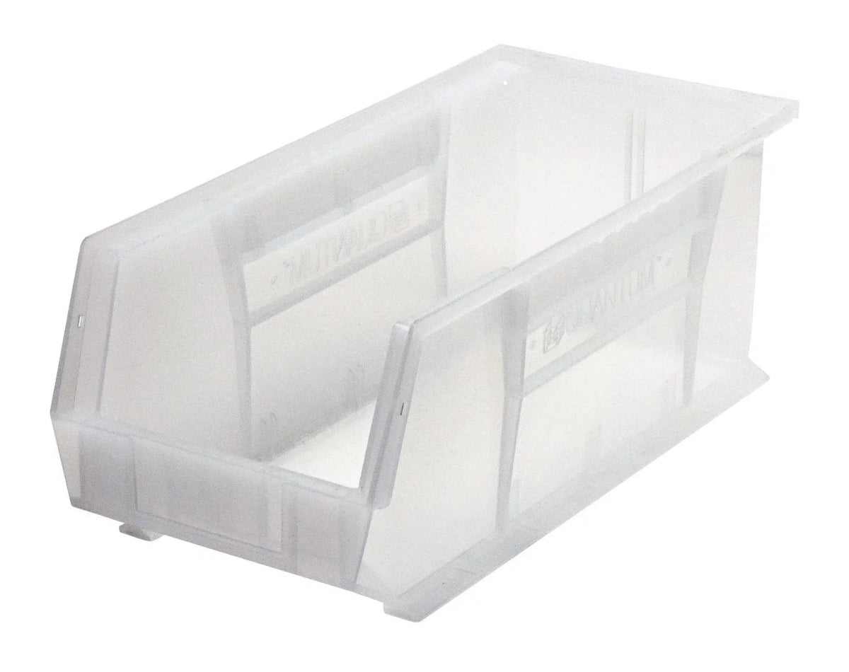 QUS248 | Carton of 6 - Industrial Storage Bins > Stackable Plastic Bins > Ultra Stack and Hang Bins - Industrial 4 Less