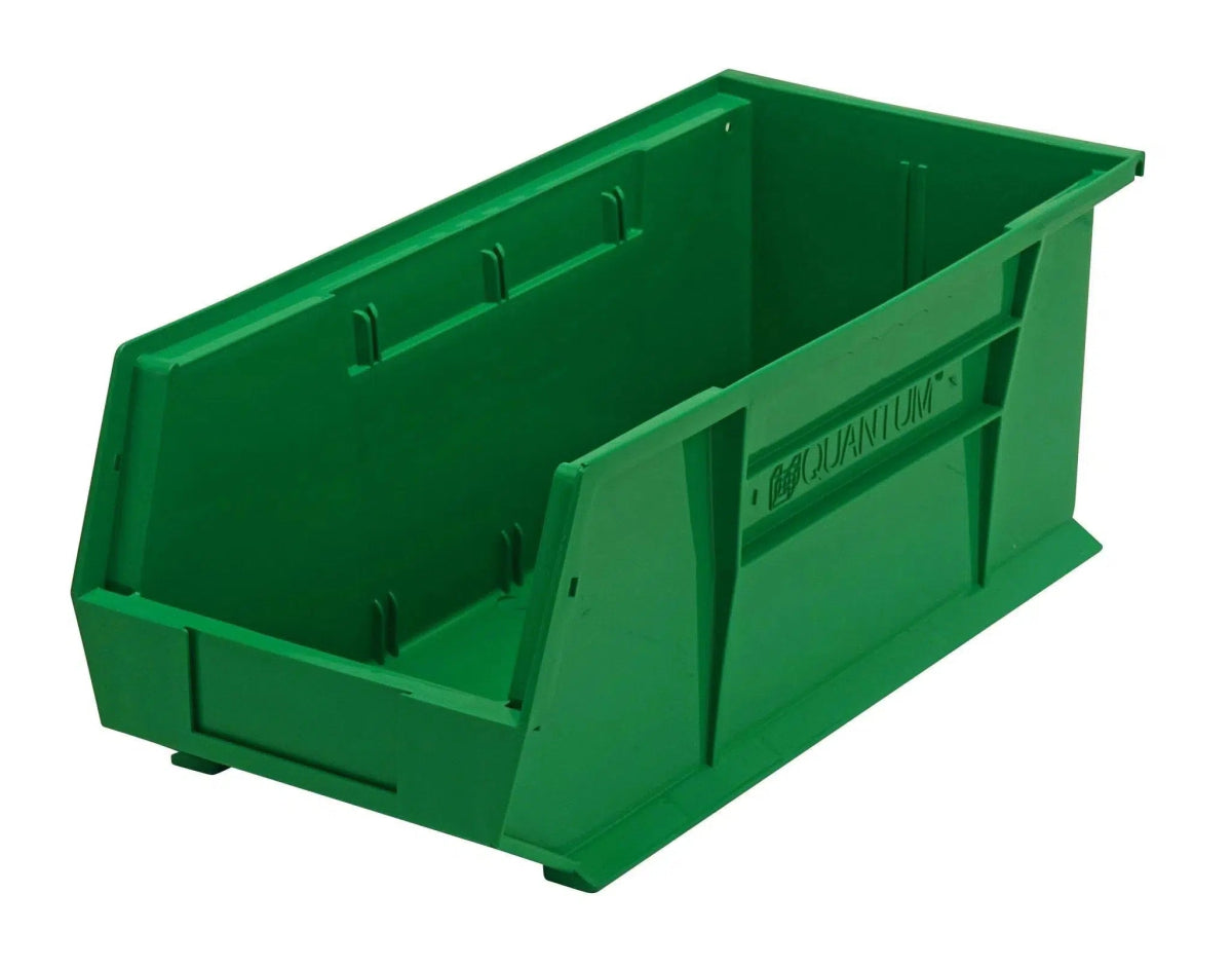 QUS248 | Carton of 6 - Industrial Storage Bins > Stackable Plastic Bins > Ultra Stack and Hang Bins - Industrial 4 Less