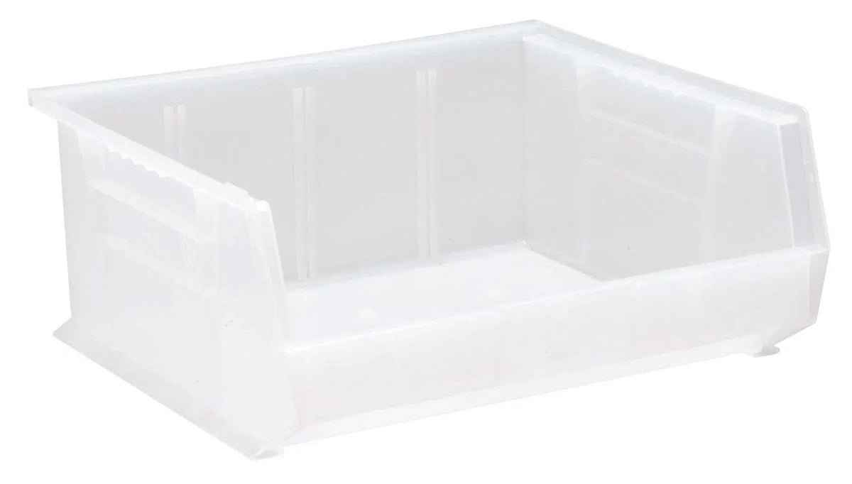 QUS250 | Carton of 6 - Industrial Storage Bins > Stackable Plastic Bins > Ultra Stack and Hang Bins - Industrial 4 Less