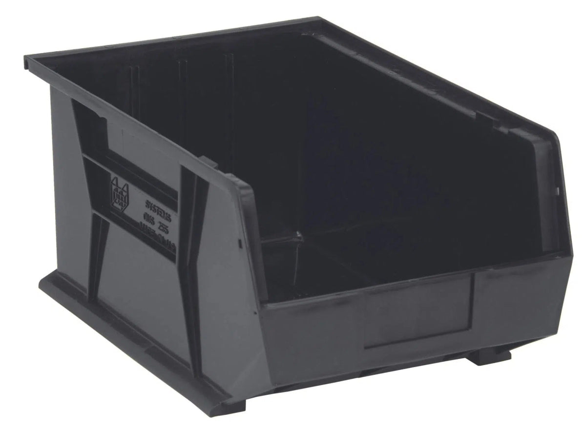 QUS255 | Carton of 4 - Industrial Storage Bins > Stackable Plastic Bins > Ultra Stack and Hang Bins - Industrial 4 Less