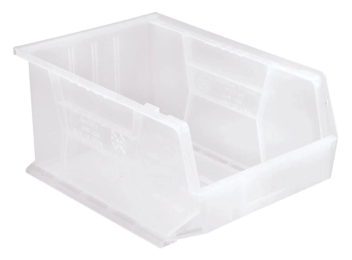 QUS255 | Carton of 4 - Industrial Storage Bins > Stackable Plastic Bins > Ultra Stack and Hang Bins - Industrial 4 Less