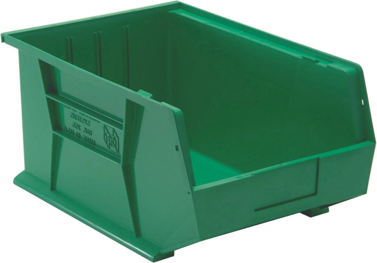 QUS255 | Carton of 4 - Industrial Storage Bins > Stackable Plastic Bins > Ultra Stack and Hang Bins - Industrial 4 Less