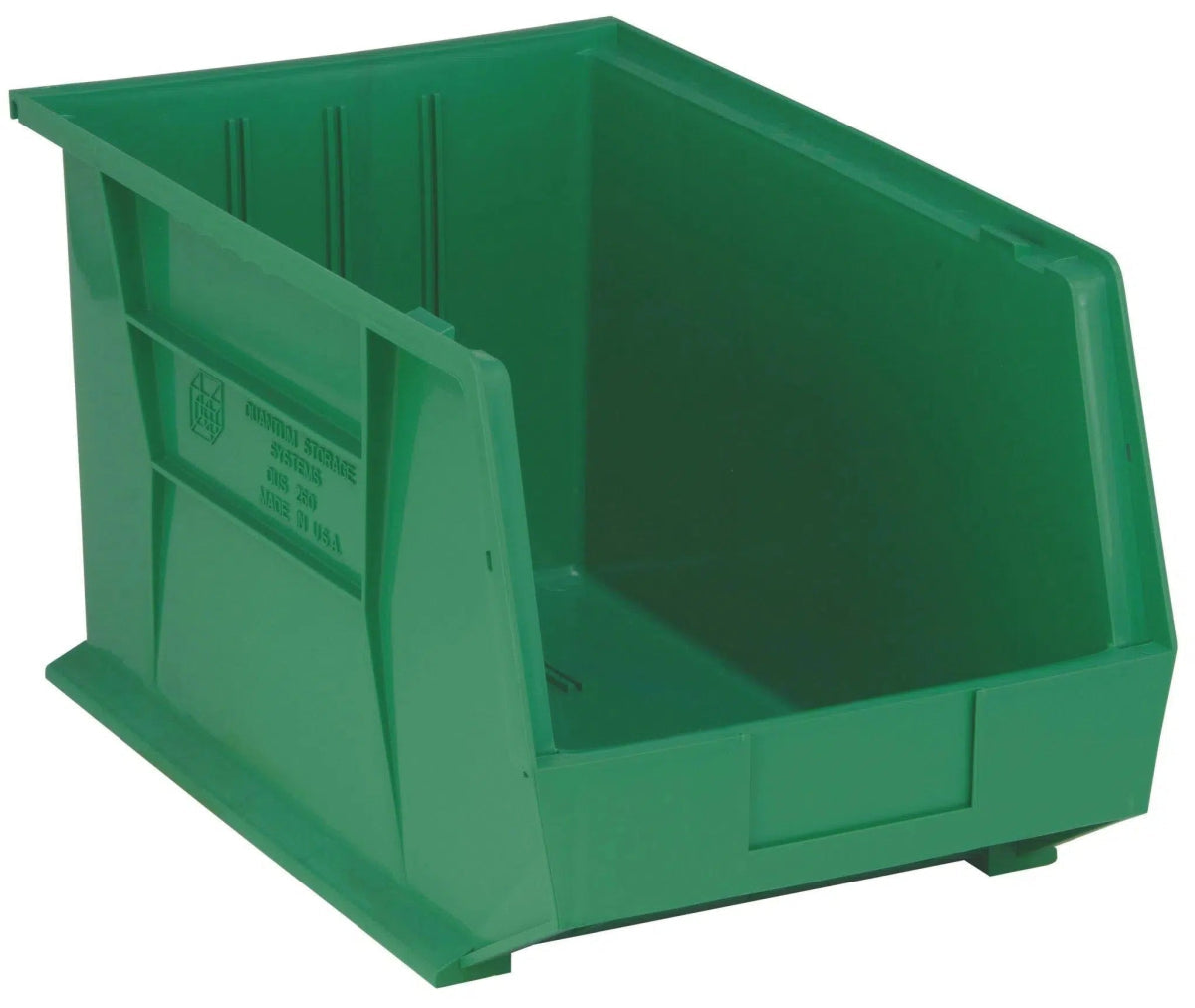 QUS260 | Carton of 4 - Industrial Storage Bins > Stackable Plastic Bins > Ultra Stack and Hang Bins - Industrial 4 Less