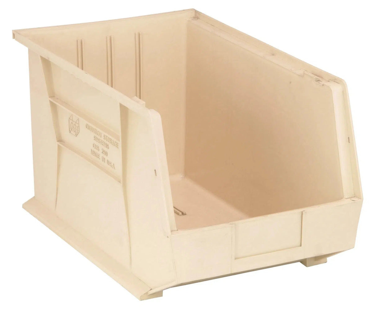 QUS260 | Carton of 4 - Industrial Storage Bins > Stackable Plastic Bins > Ultra Stack and Hang Bins - Industrial 4 Less