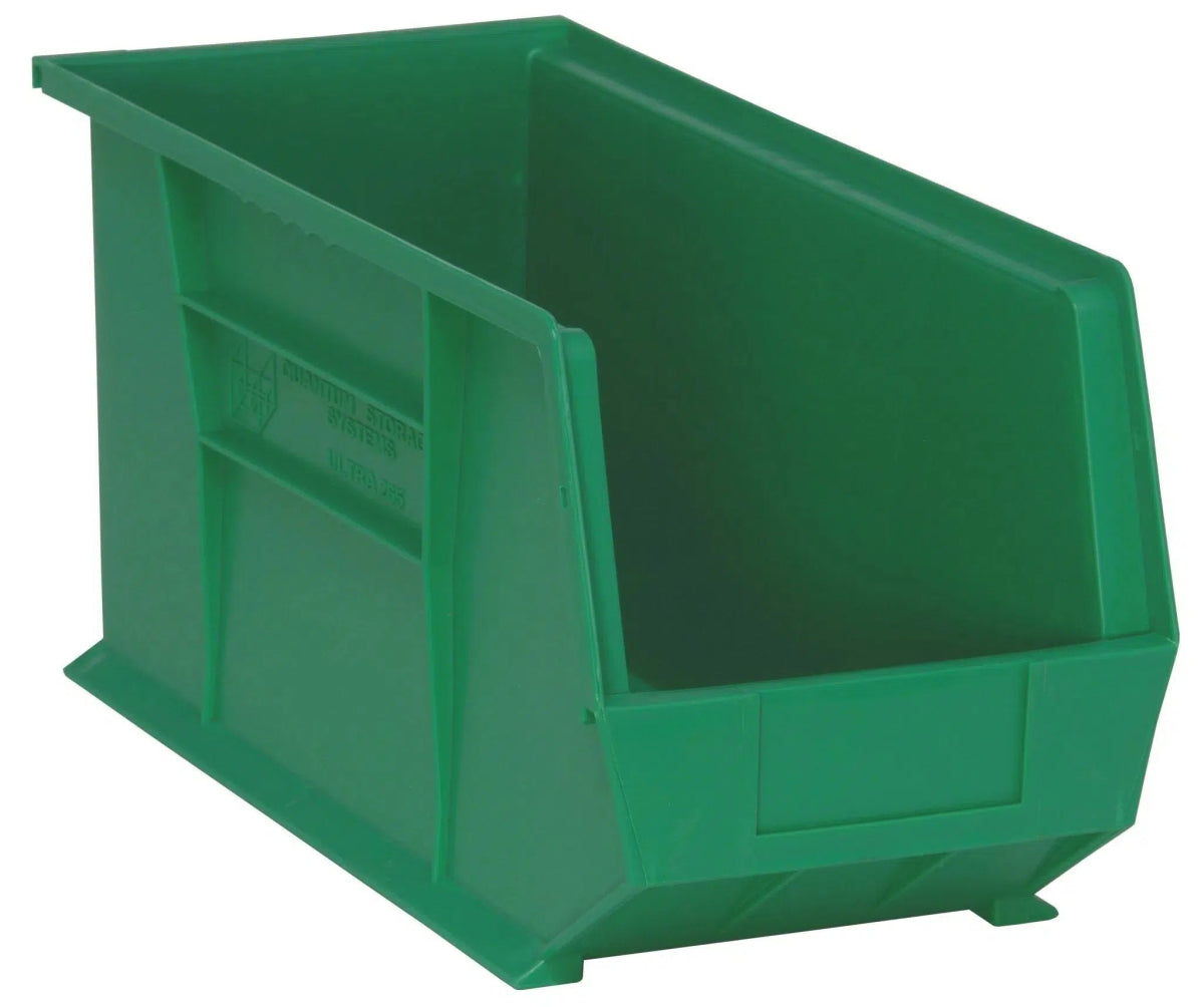 QUS265 | Carton of 6 - Industrial Storage Bins > Stackable Plastic Bins > Ultra Stack and Hang Bins - Industrial 4 Less