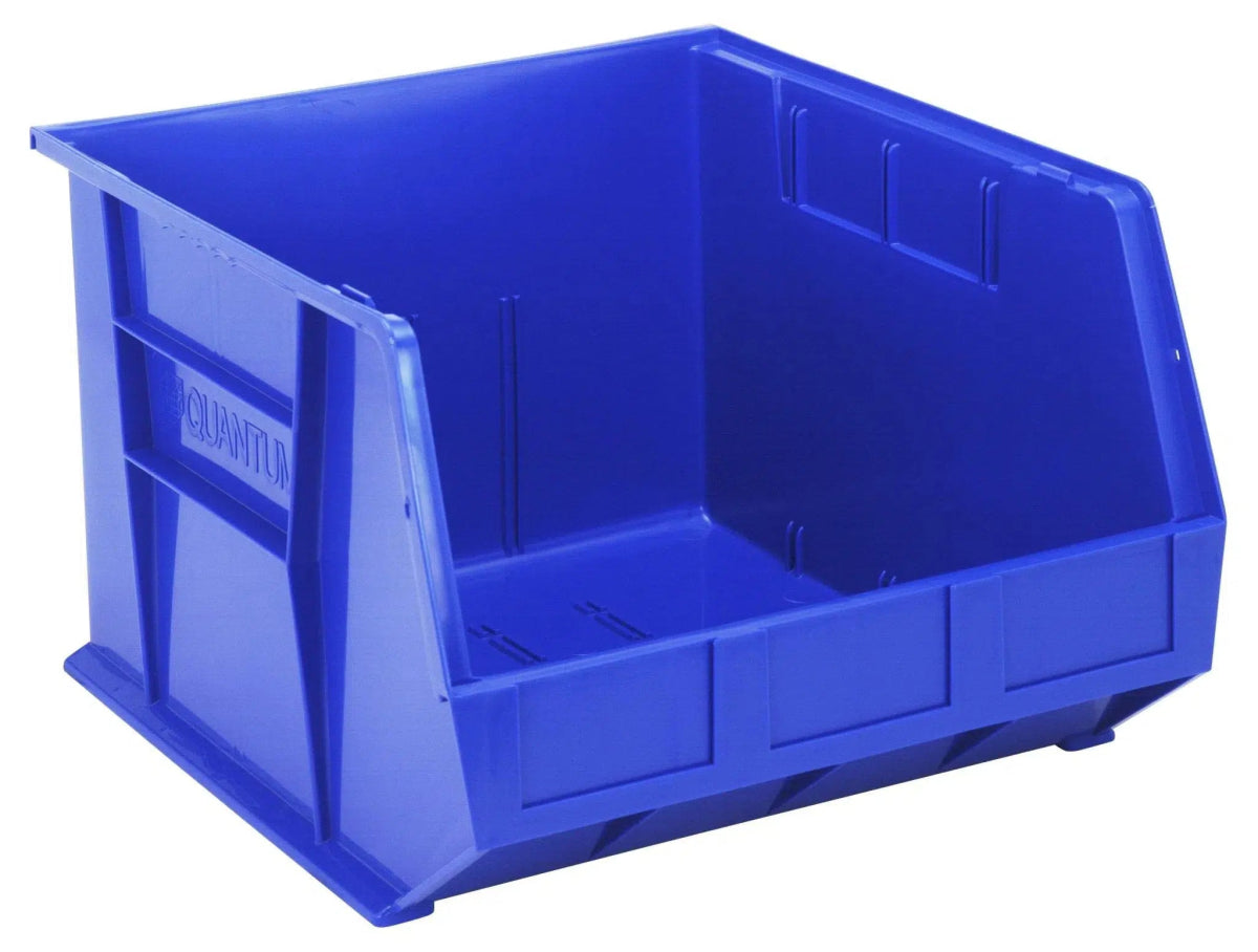 QUS270 | Carton of 3 - Industrial Storage Bins > Stackable Plastic Bins > Ultra Stack and Hang Bins - Industrial 4 Less