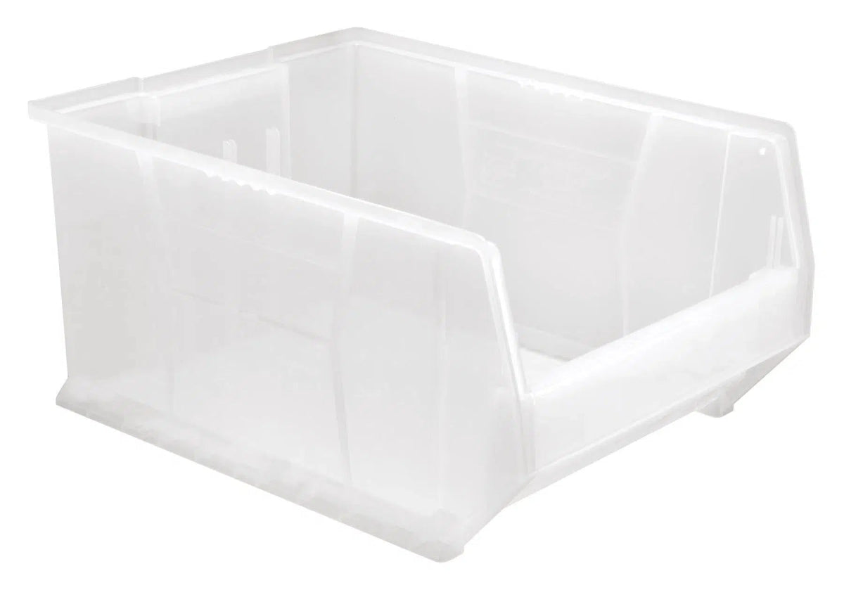 QUS955 | Carton of 6 - Industrial Storage Bins > Stackable Plastic Bins > 24" Deep Stackable Bins - Industrial 4 Less