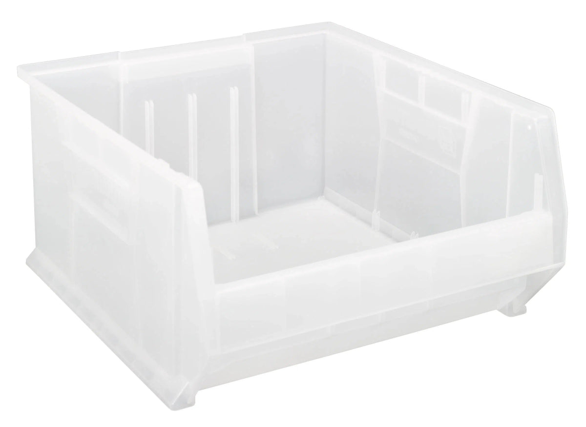 QUS957 | Carton of 6 - Industrial Storage Bins > Stackable Plastic Bins > 24" Deep Stackable Bins - Industrial 4 Less