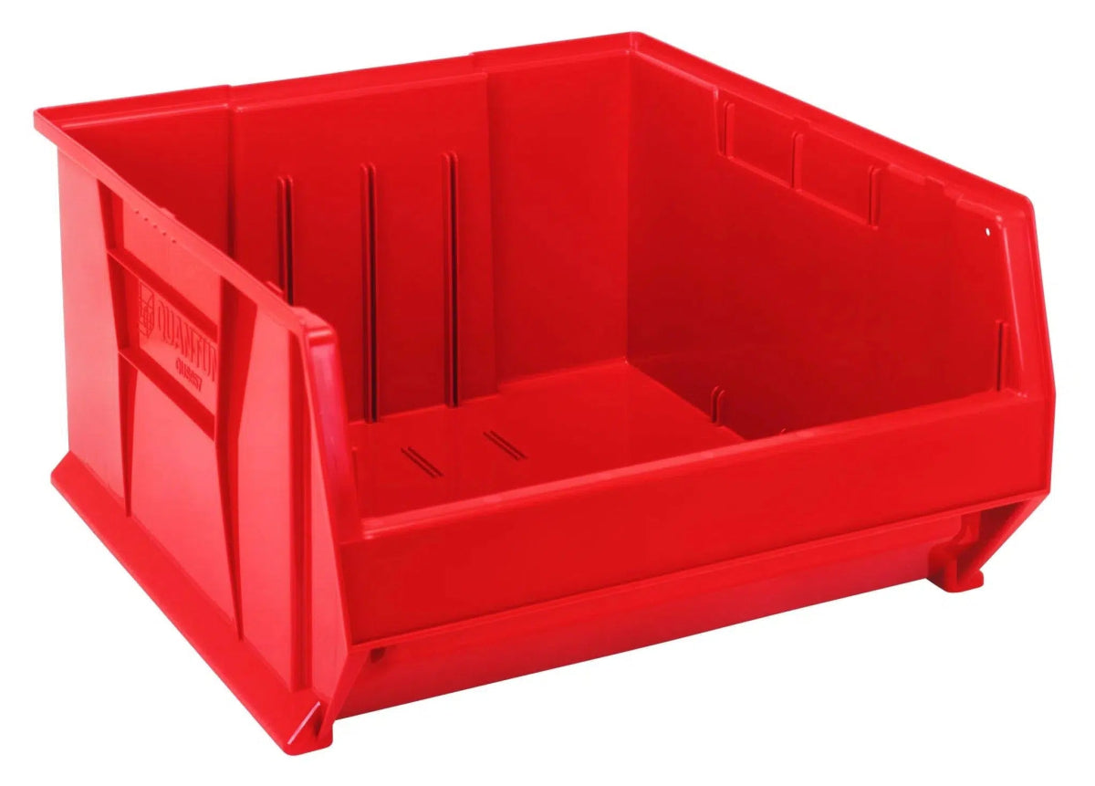 QUS957 | Carton of 6 - Industrial Storage Bins > Stackable Plastic Bins > 24" Deep Stackable Bins - Industrial 4 Less