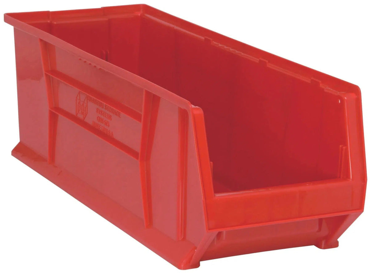 QUS973 | Carton of 4 - Industrial Storage Bins > Stackable Plastic Bins > 30" Deep Stackable Bins - Industrial 4 Less