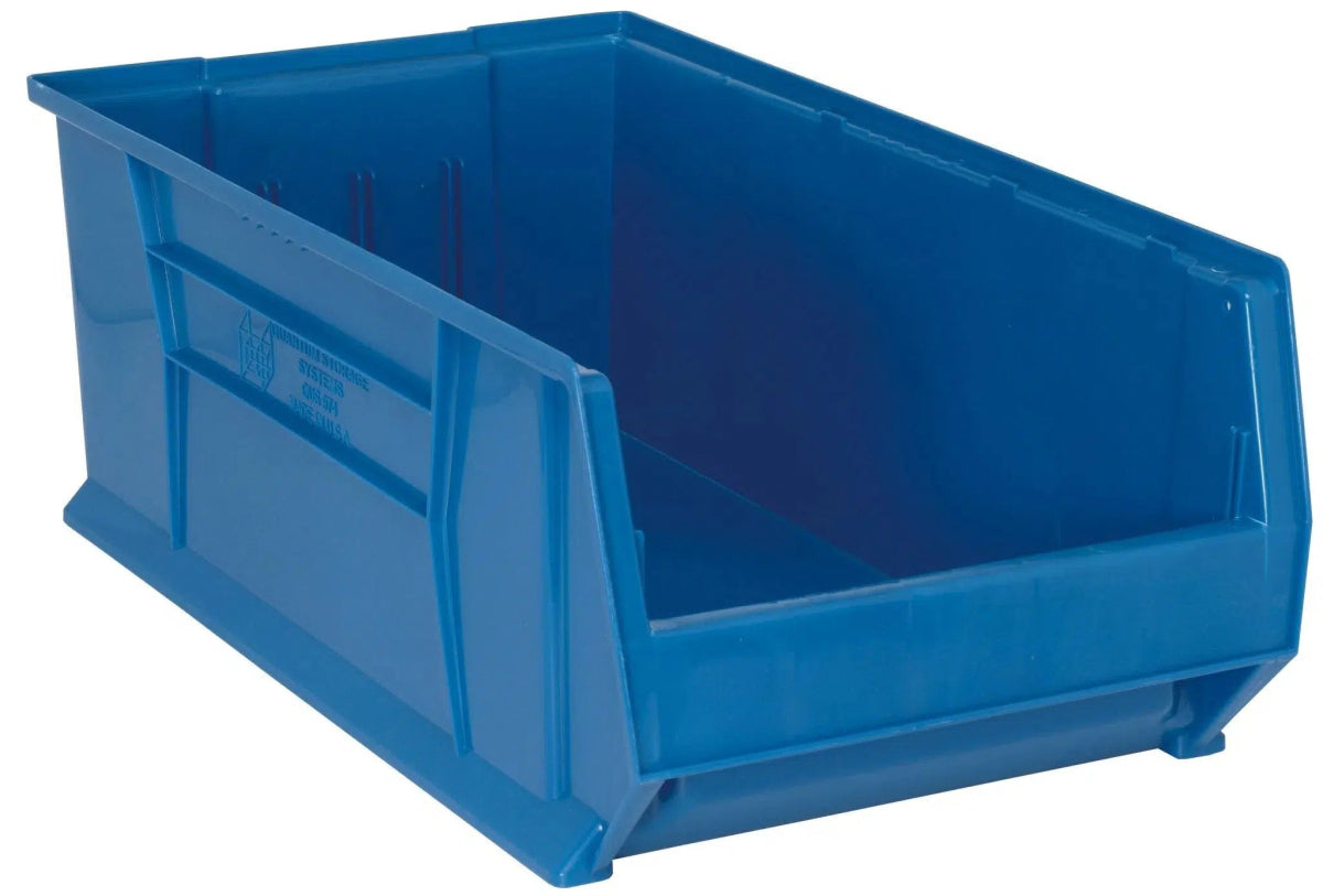 QUS974 | Carton of 6 - Industrial Storage Bins > Stackable Plastic Bins > 30" Deep Stackable Bins - Industrial 4 Less