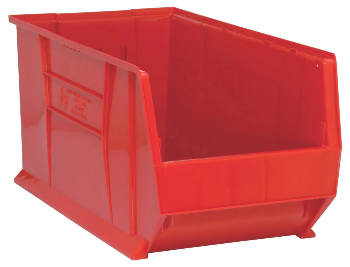 QUS976 | Carton of 6 - Industrial Storage Bins > Stackable Plastic Bins > 30" Deep Stackable Bins - Industrial 4 Less