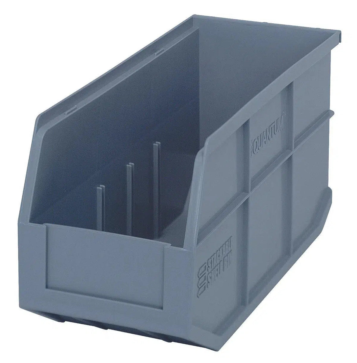 SSB441 | Carton of 6 - Industrial Storage Bins > Stackable Plastic Bins > Stackable Shelf Bins - Industrial 4 Less