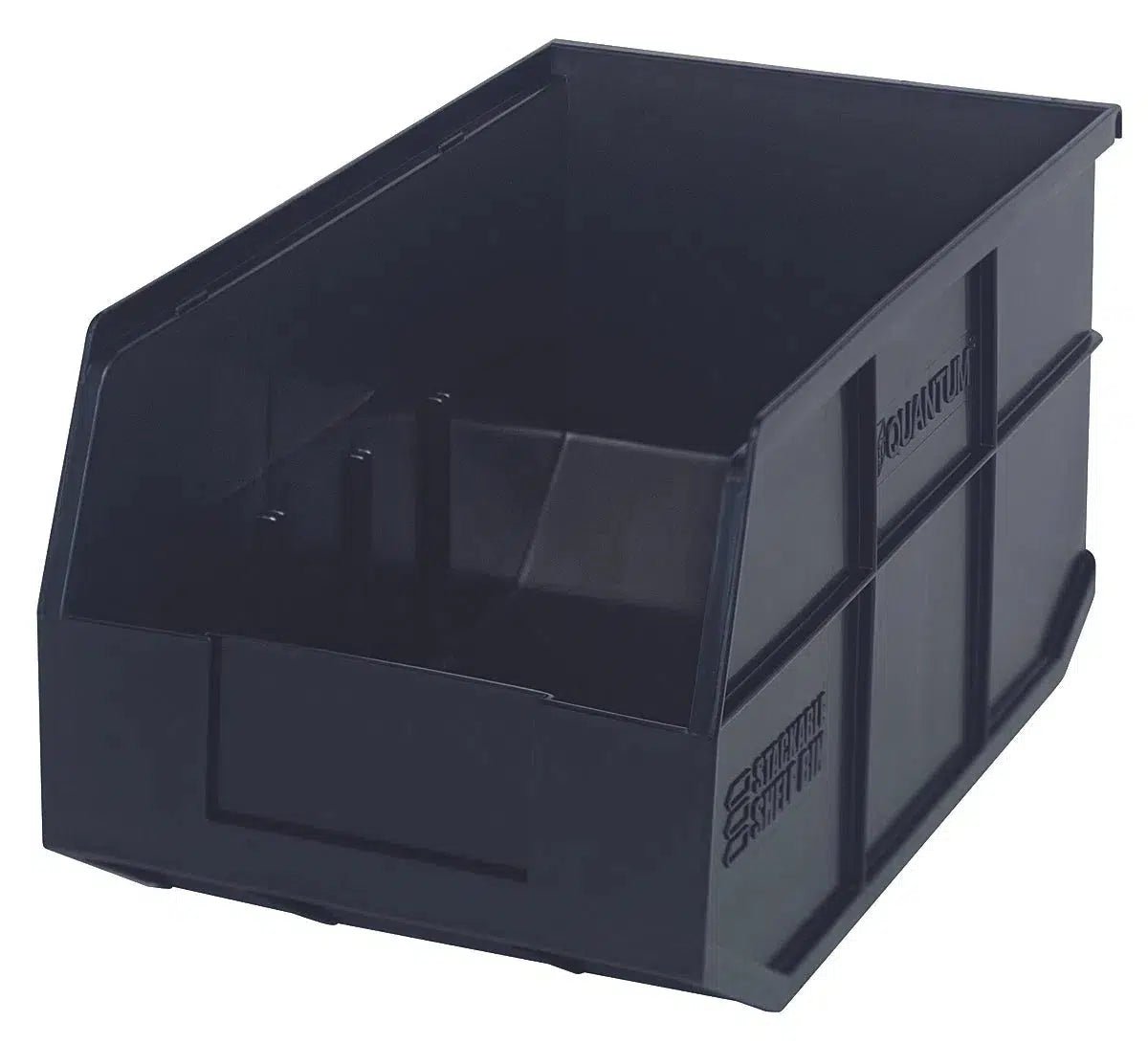 SSB443 | Carton of 12 - Industrial Storage Bins > Stackable Plastic Bins > Stackable Shelf Bins - Industrial 4 Less