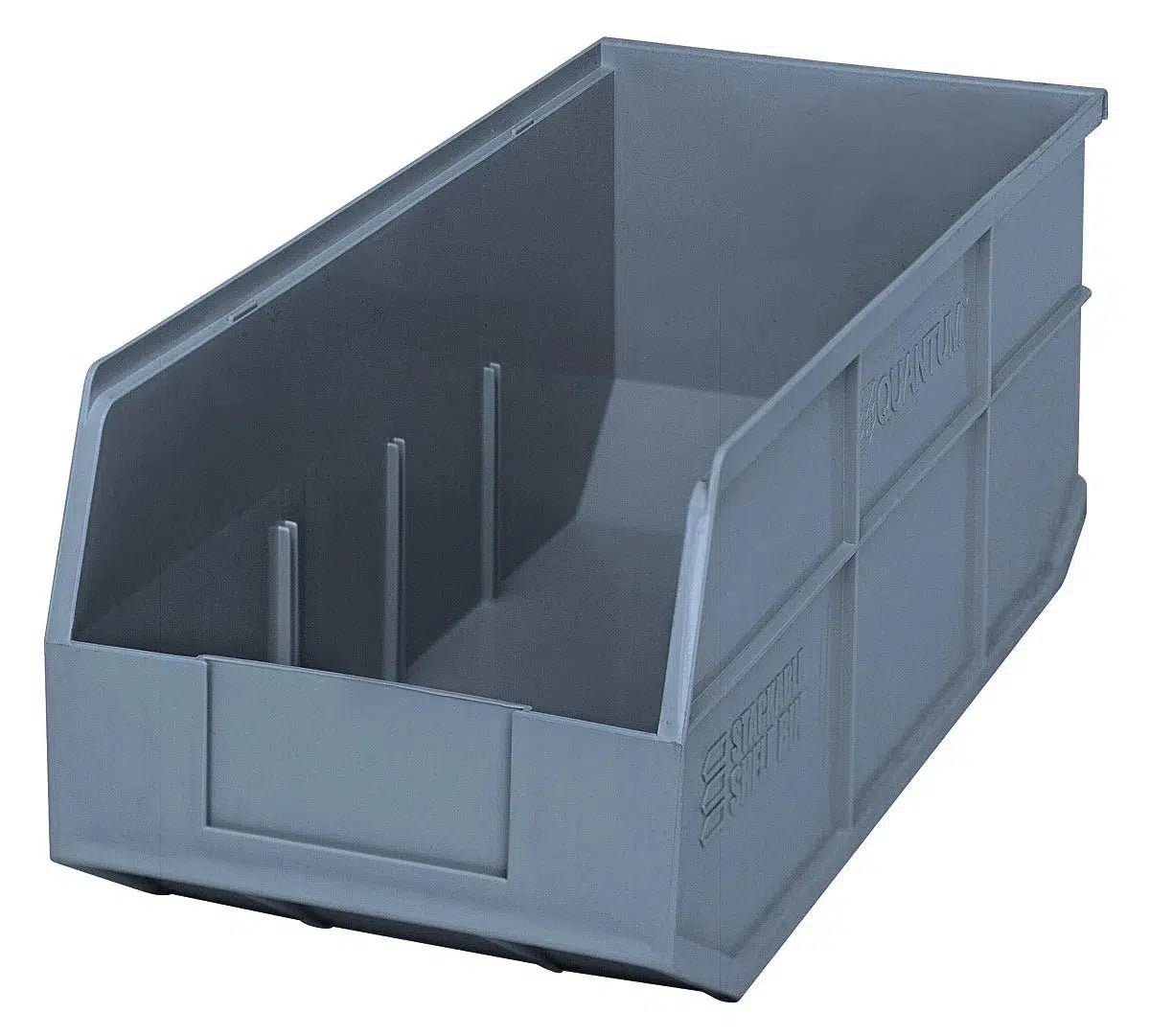 SSB463 | Carton of 6 - Industrial Storage Bins > Stackable Plastic Bins > Stackable Shelf Bins - Industrial 4 Less