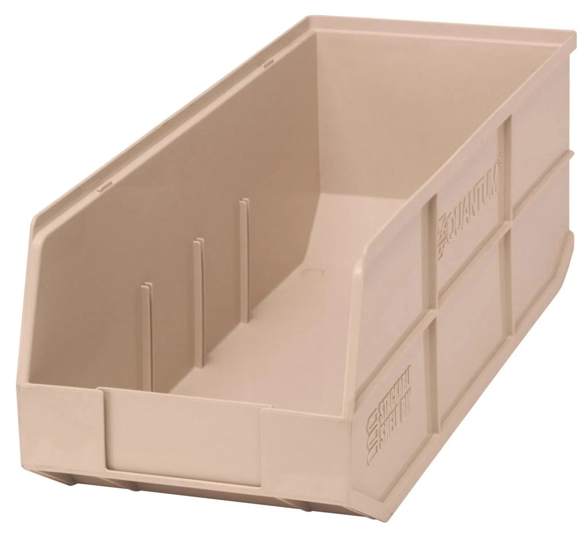 SSB483 | Carton of 6 - Industrial Storage Bins > Stackable Plastic Bins > Stackable Shelf Bins - Industrial 4 Less