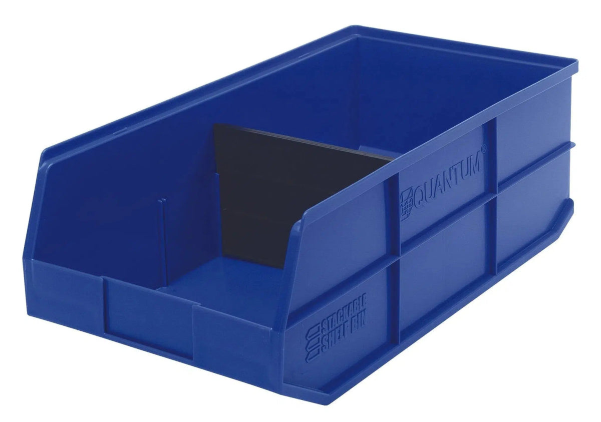 SSB485 | Carton of 6 - Industrial Storage Bins > Stackable Plastic Bins > Stackable Shelf Bins - Industrial 4 Less