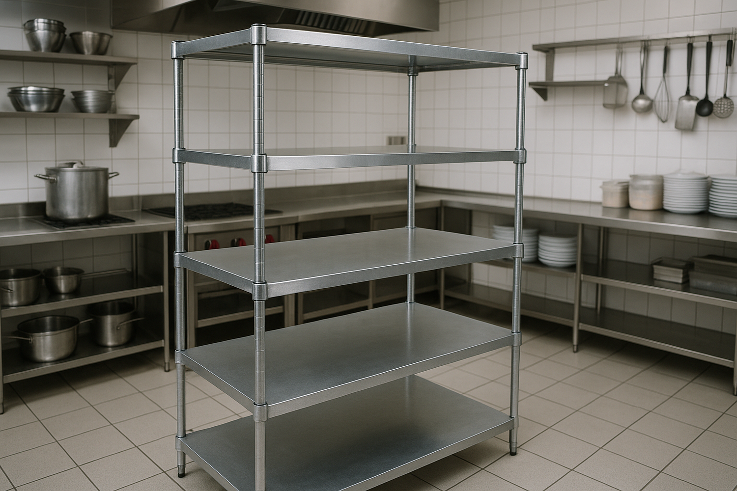 Stainless Steel Shelving