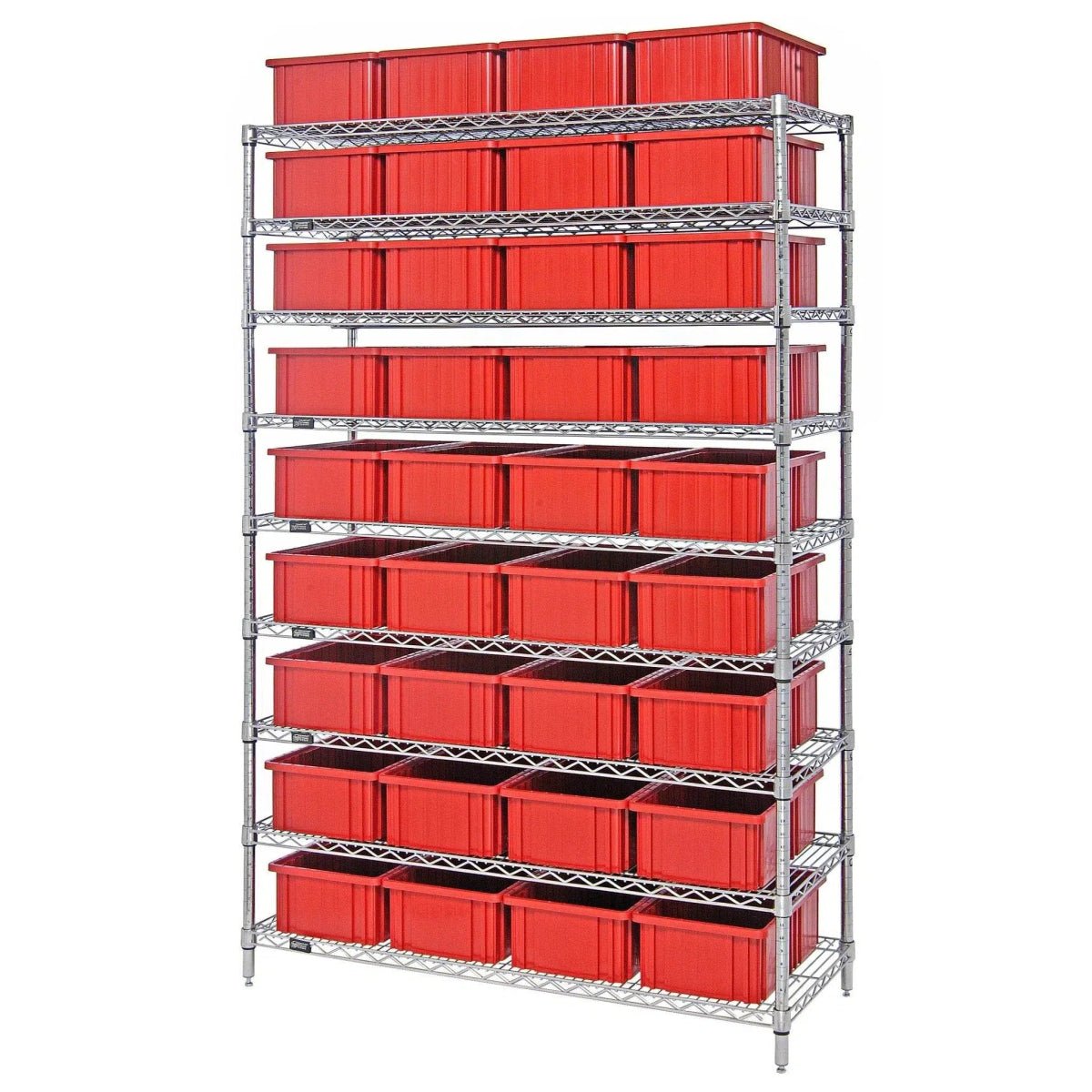 WR9 - 92060 | 18" x 48" x 74" Shelving Unit with 36 Bins - Industrial 4 Less